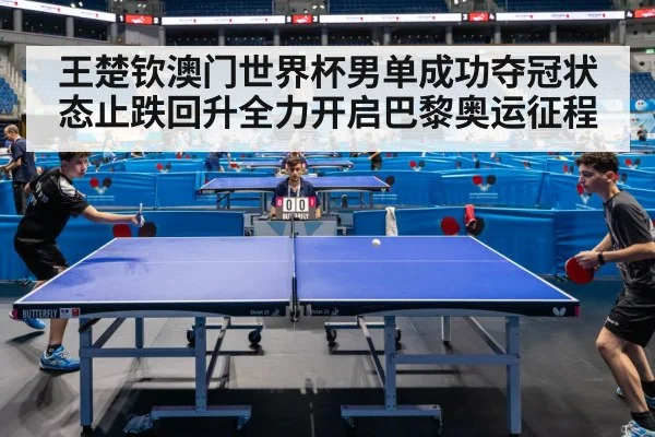 professional table tennis match action